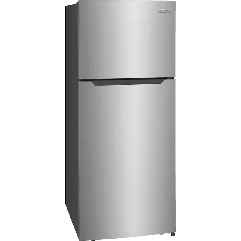 Top Freezer Refrigerator in Brushed Steel L62489