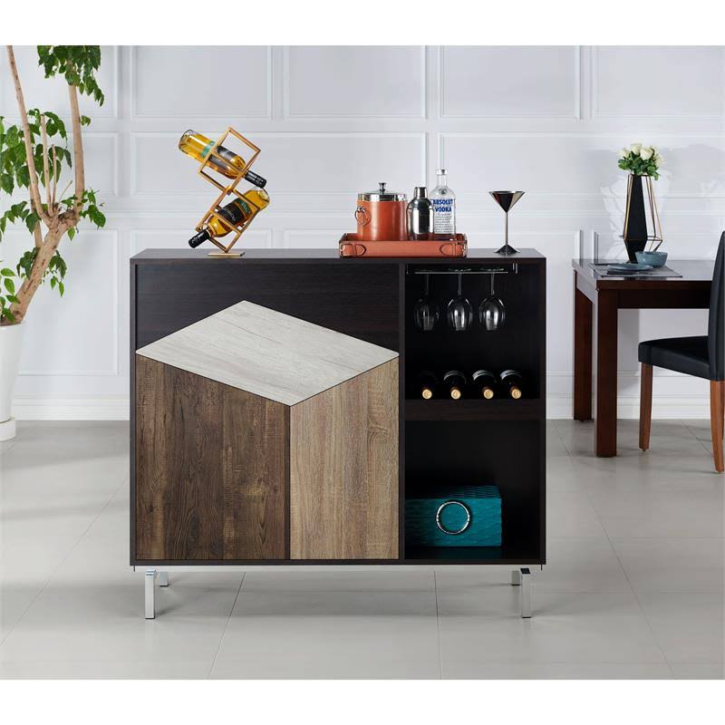 Espresso Wood Buffet N96325