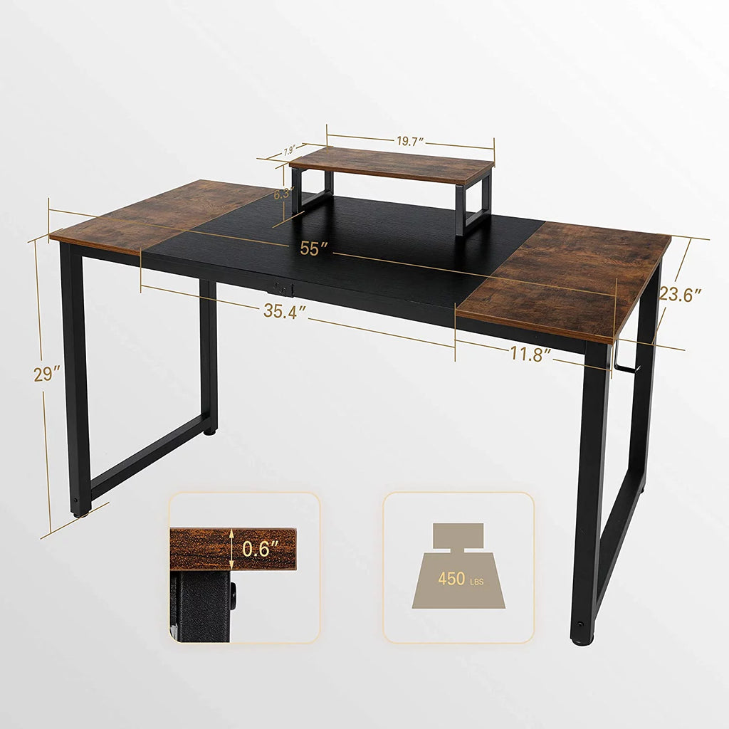 Computer Desk with Monitor Stand N40347