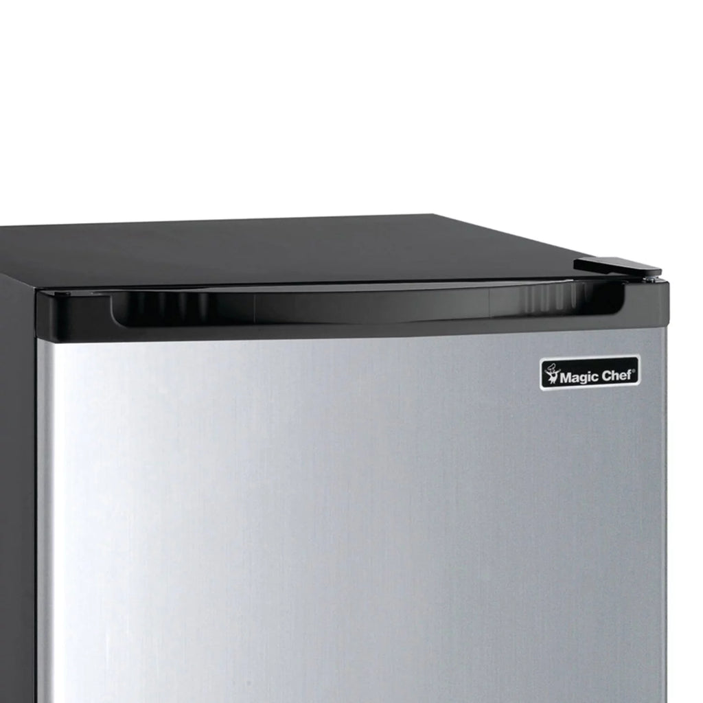 4.4 cu ft Compact Single Door Refrigerator, Black E418132