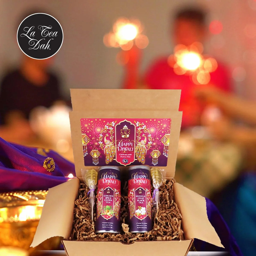Gift Box with 2 Gourmet Teas, 2 Stirrers, 12 Sachets Z582726