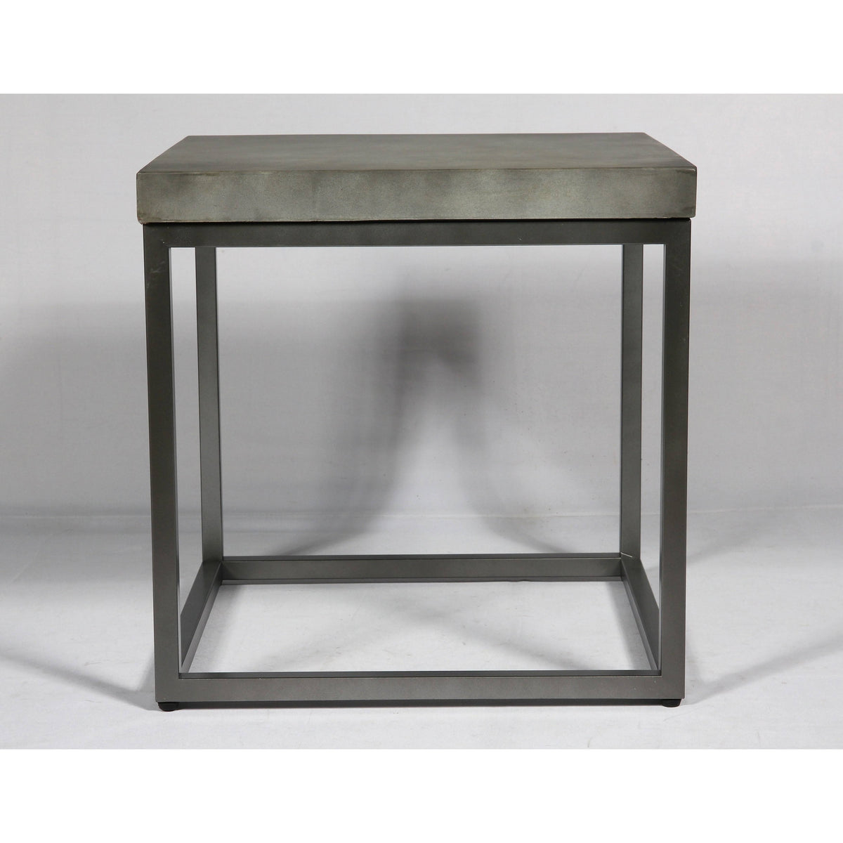 Concrete Finish End Table L971044