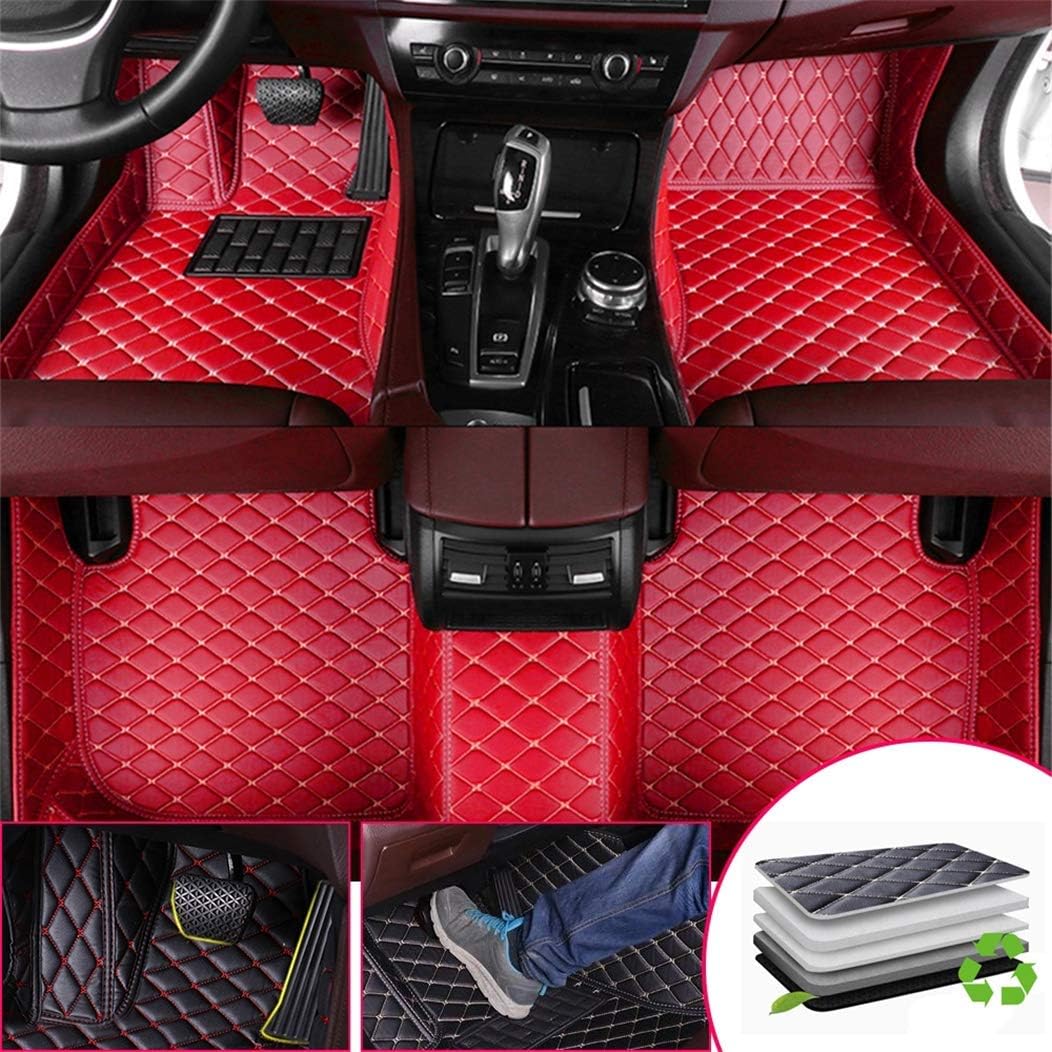 Custom Car Floor Mats for Mini Cooper R56 2door 2007-2013 Black Beige S491098