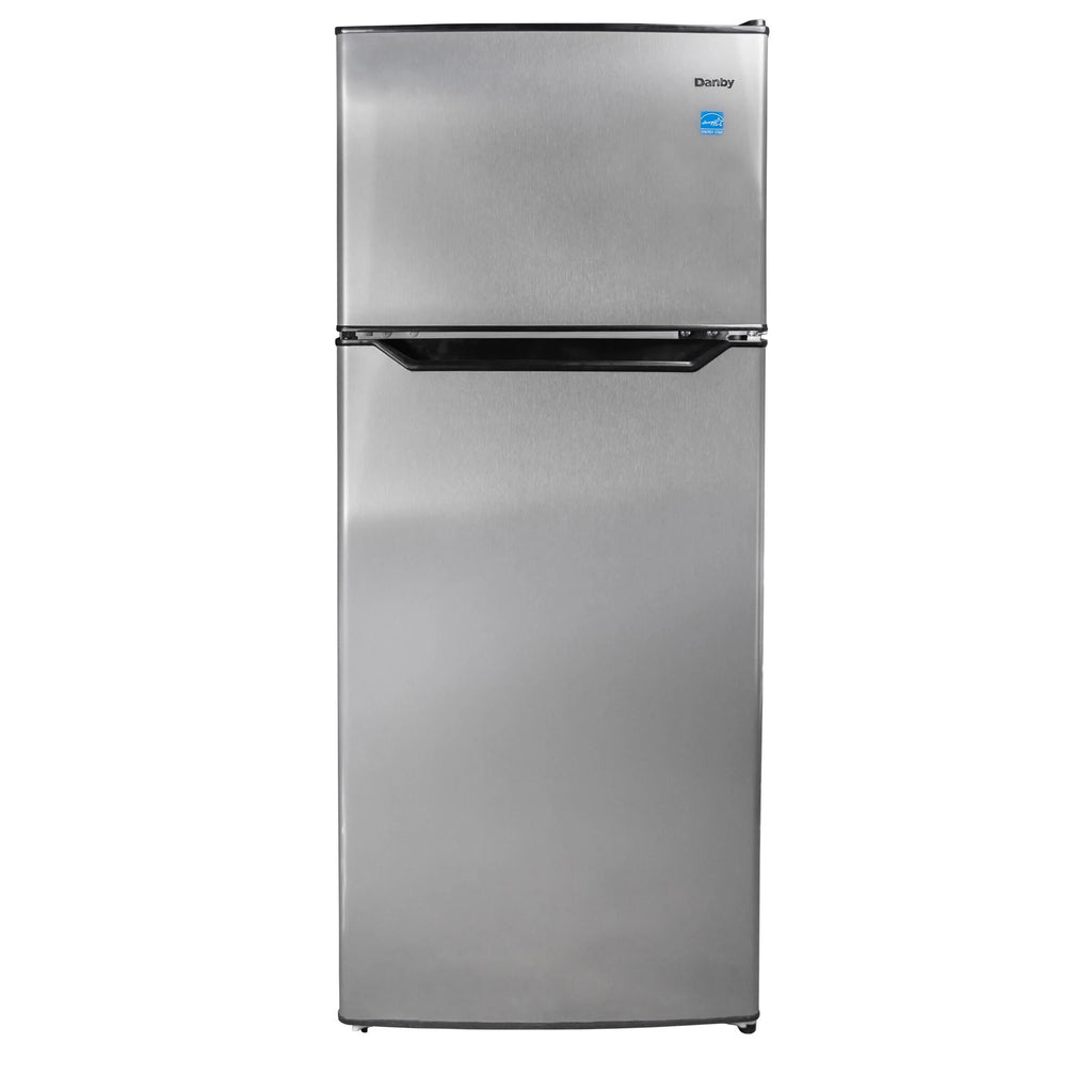4.5 Cu. Ft. Top Mount Compact Stainless Steel Fridge L185952