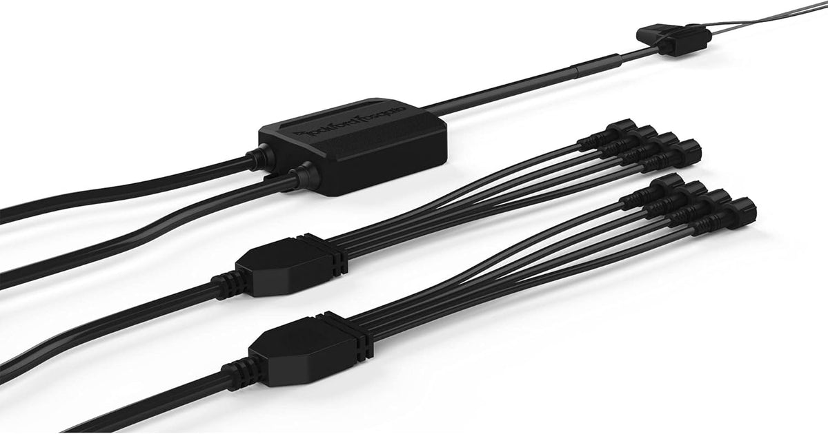 RGB Controller and 4 Extension Cables J85497