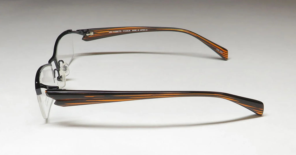 Titanium Half-Rimless Acetate Eyeglass Frame O260602