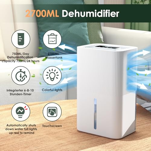 Portable Dehumidifier 91 oz White F192