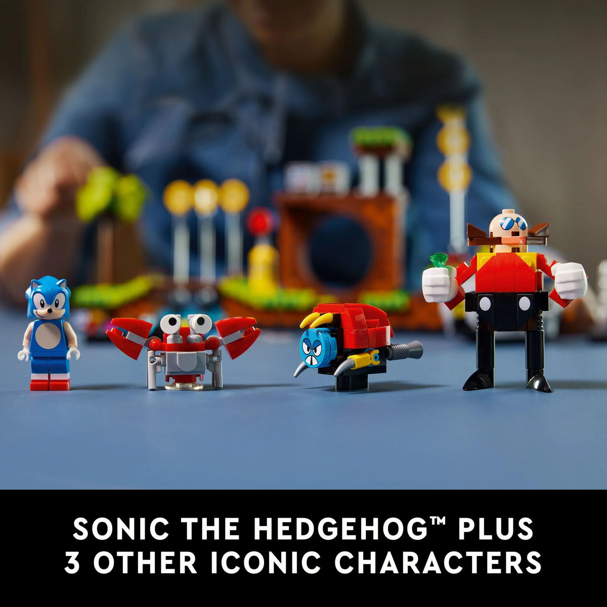 Collectible Set with Dr. Eggman Figure and Eggmobile N782