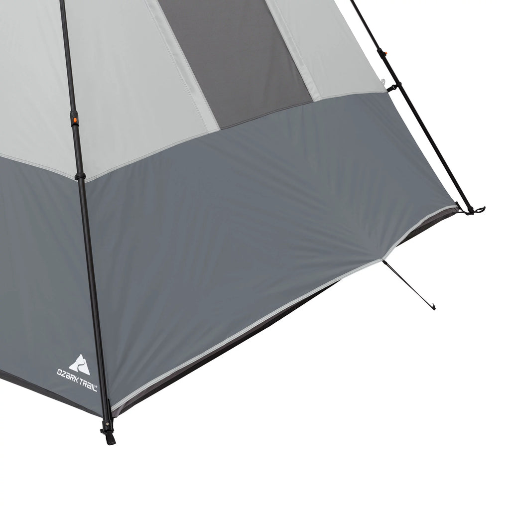 6-Person Instant Cabin Tent with LED Light D466