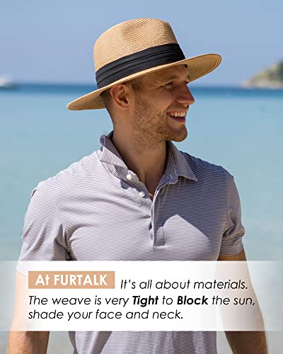 Wide Brim Straw Panama Hat O48120