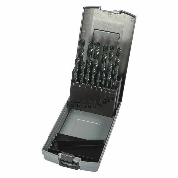 Jobber Drill Bits High Speed Steel Set with Case Z517