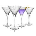 Clear Martini Glass Set of 4 C65259
