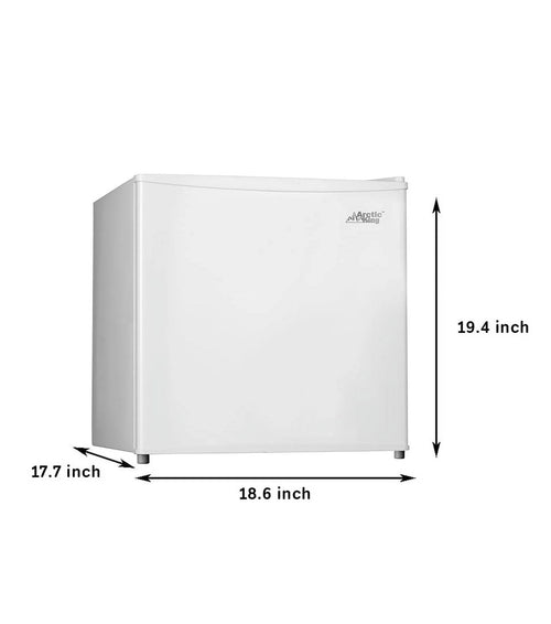 1.1 Cu ft Upright Freezer, White O1875