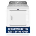 7.0 cu. ft. Vented Gas Dryer in White R5192