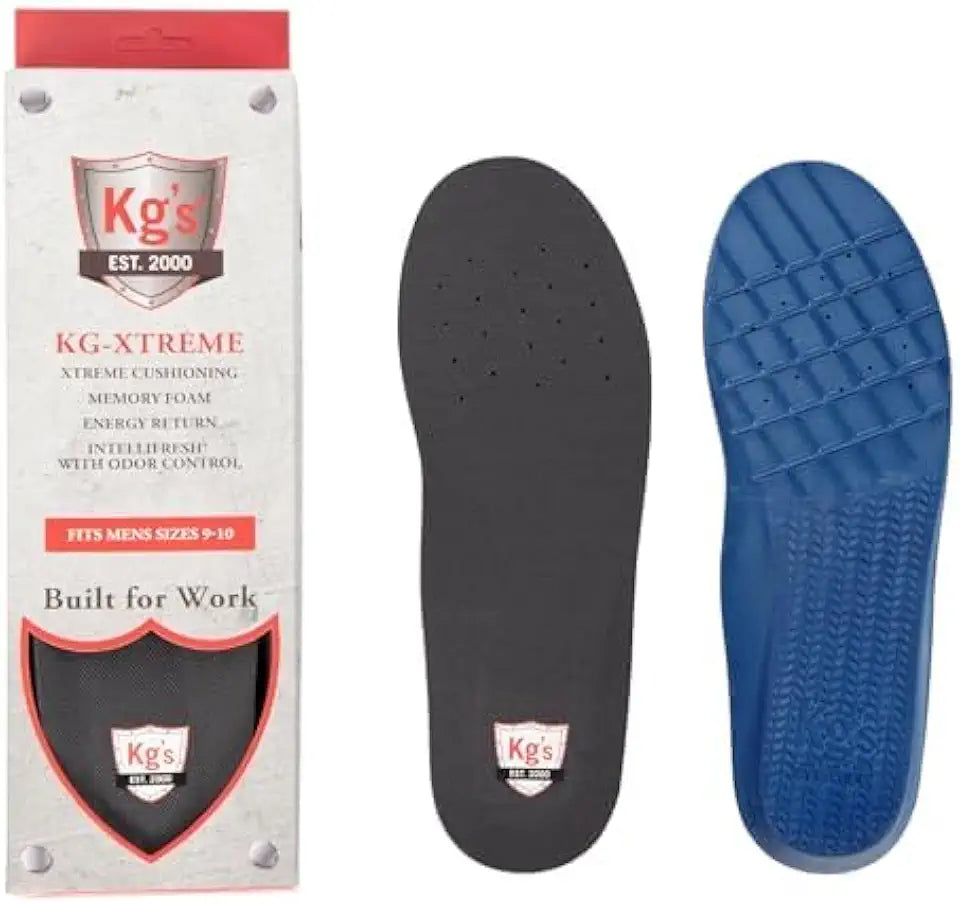 Memory Foam Arch Support Insoles Size 14-15 H746327