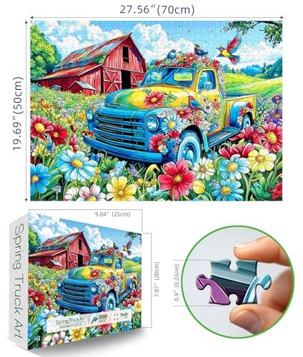 1000 Piece HD Print Puzzle with Poster H141