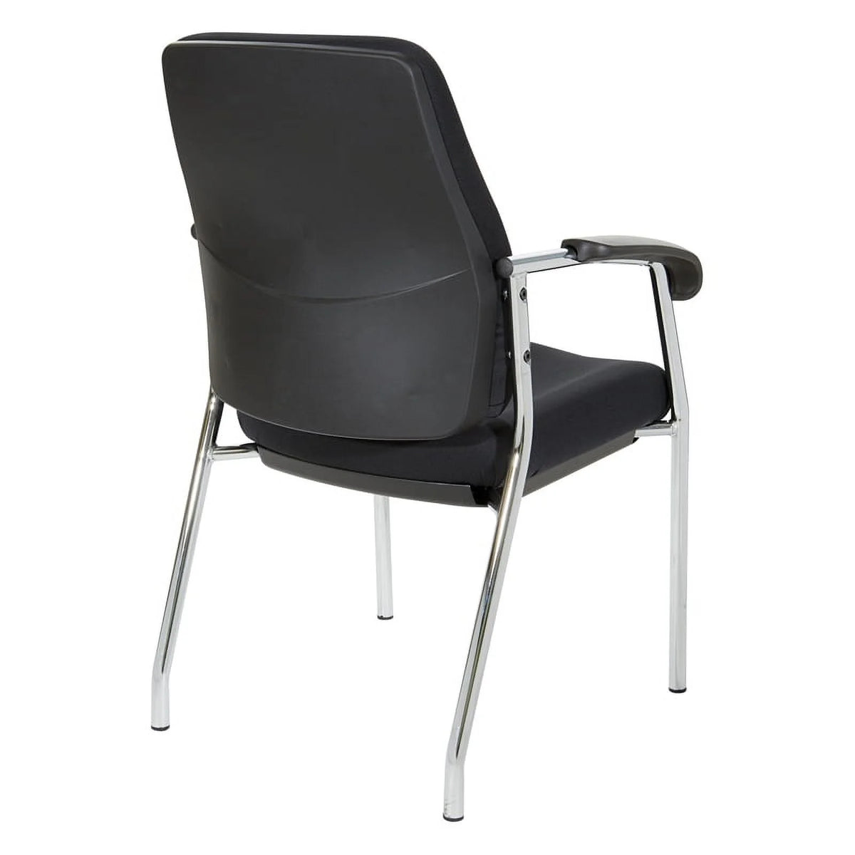 High Back Guest Chair with Chrome Frame D9781