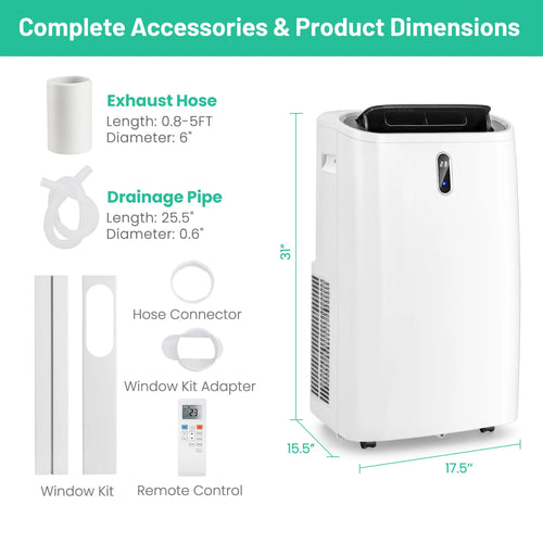 14000 BTU Portable Air Conditioner Y67220
