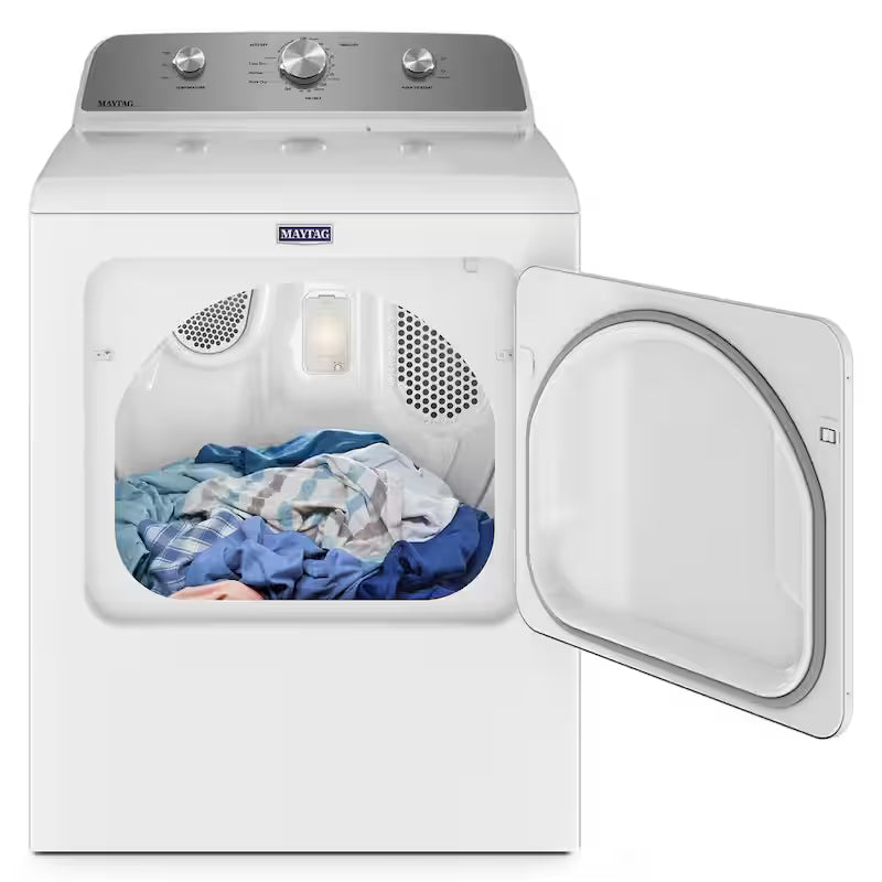 7.0 cu. ft. Vented Gas Dryer in White R5192