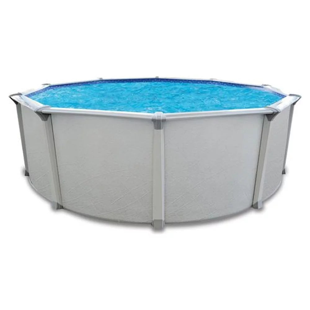 18' x 52 Round Steel and Resin Above Ground Pool M9685