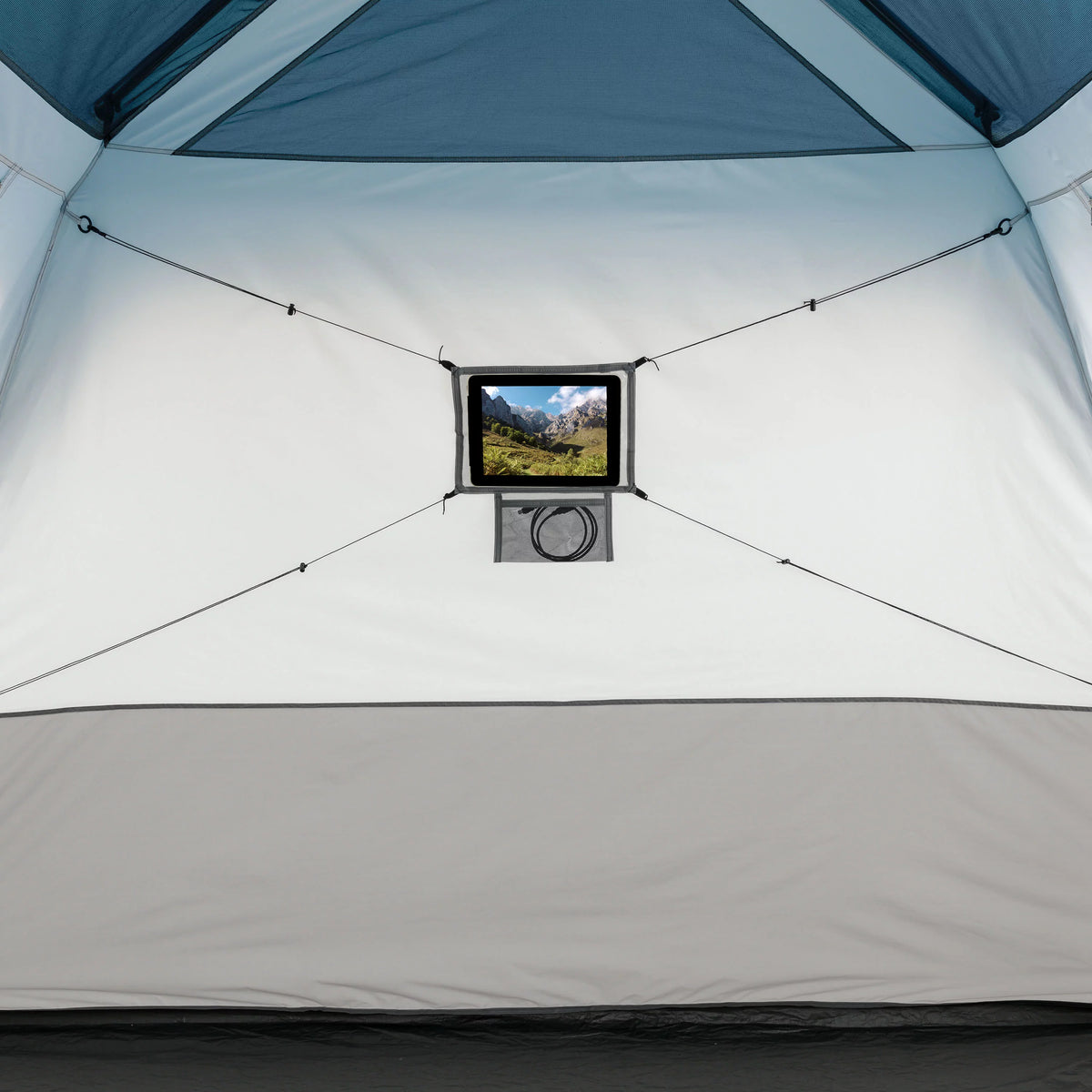 6-Person Instant Cabin Tent with LED Light D466