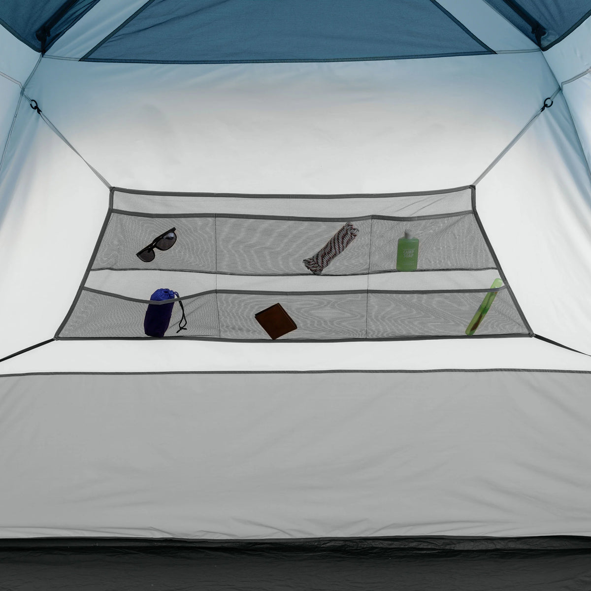 6-Person Instant Cabin Tent with LED Light D466