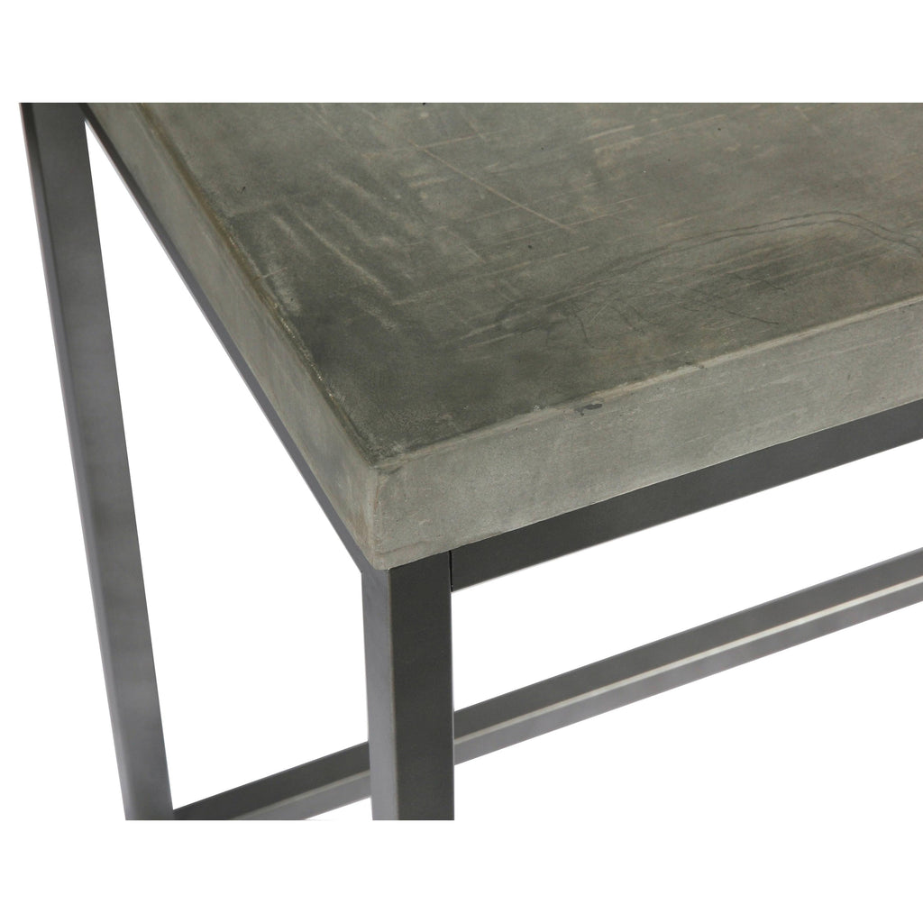 Concrete Finish End Table L971044