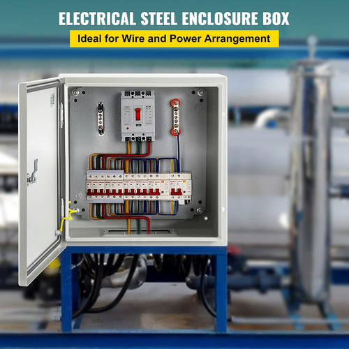 16 x 16 x 6'' NEMA 4X Steel Electrical Enclosure D943525