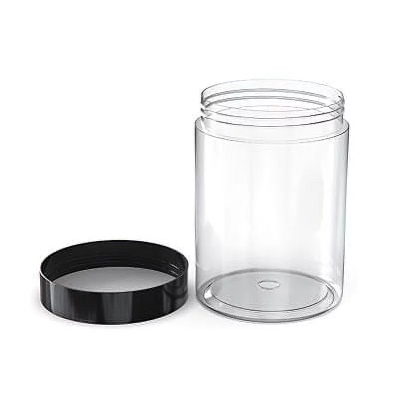 8oz BPA Free Clear Plastic Containers with Lids 30 Pack X92828