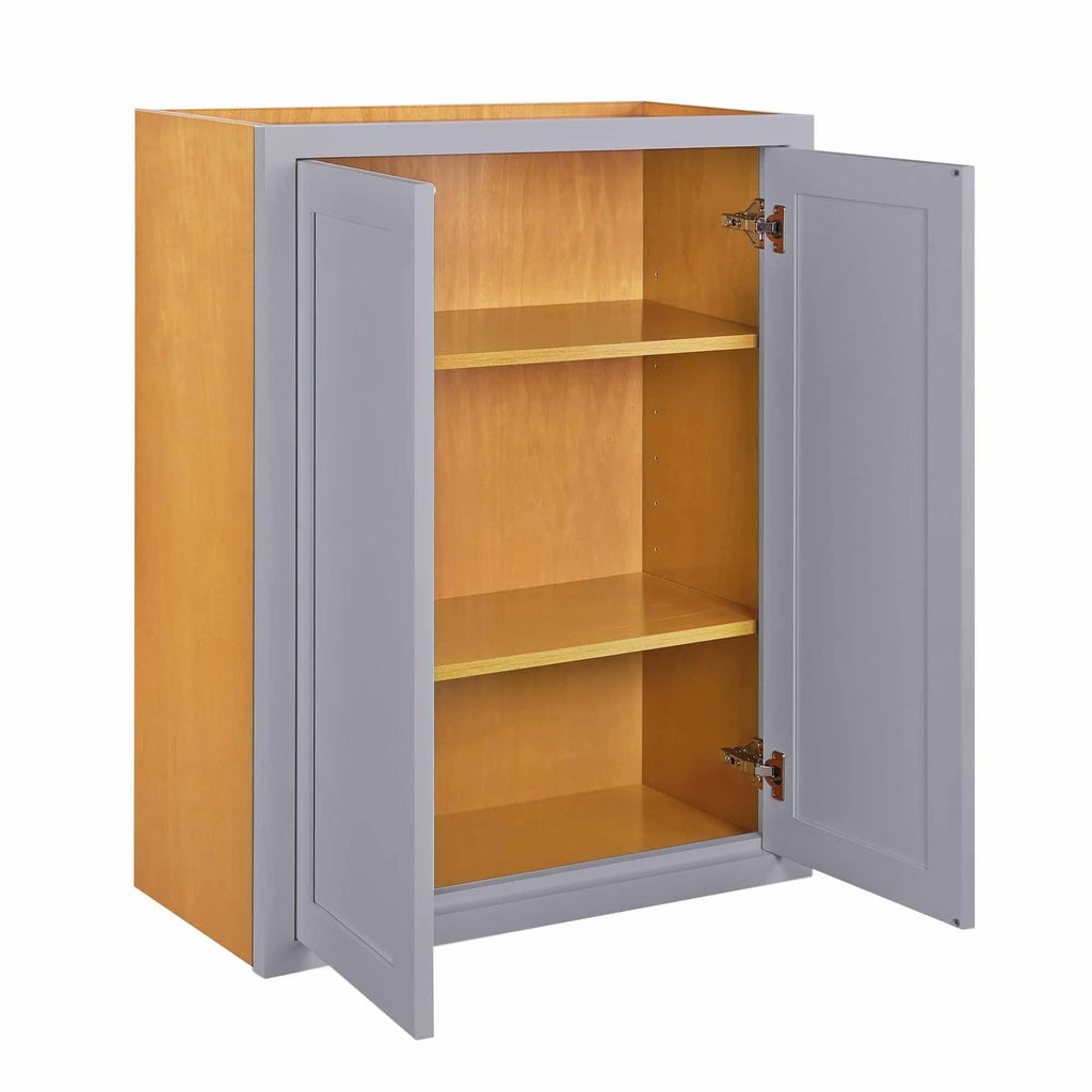 Dark Grey Double Door Cabinetry X7407