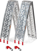 7.5 ft 1500 Lbs Folding Aluminum Loading Ramps, Set of 2 W589535