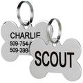 Stainless Steel Personalized Dog ID Tag A881