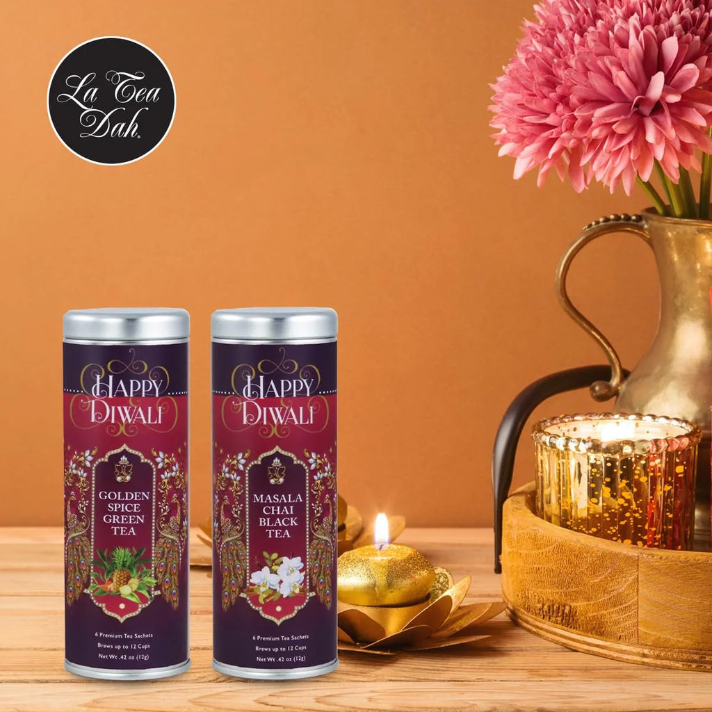 Gift Box with 2 Gourmet Teas, 2 Stirrers, 12 Sachets Z582726