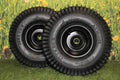 Matte Black 15x6.00-6 Lawn & Garden Tires & Wheels Set of 2 F914