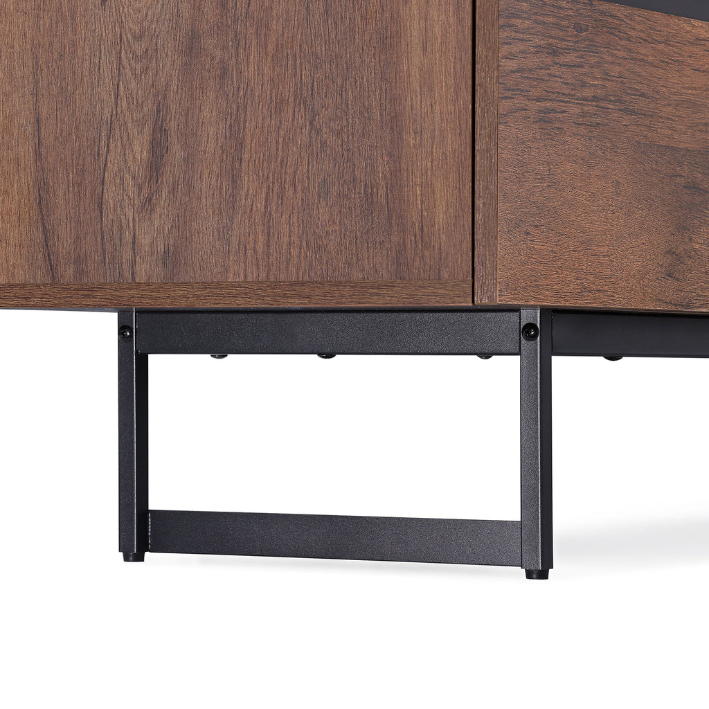 Brown TV Stand with Drawers S6089