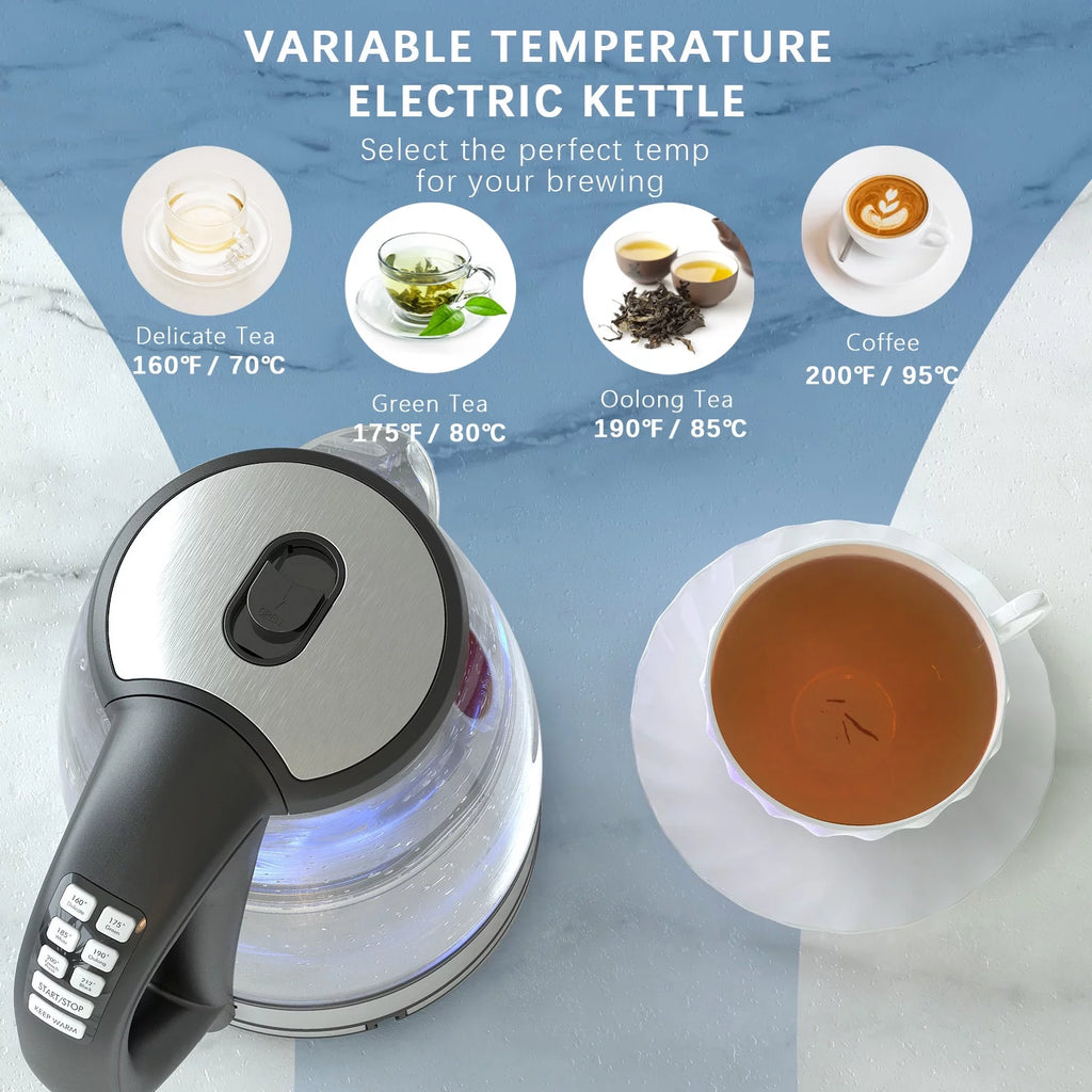 1200W 2.0L Glass Electric Kettle J646