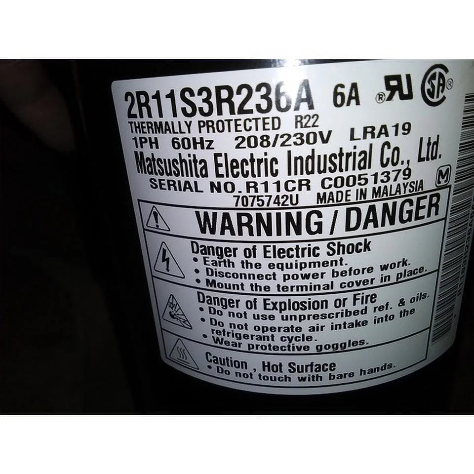 1/2 HP Rotary Compressor E58345