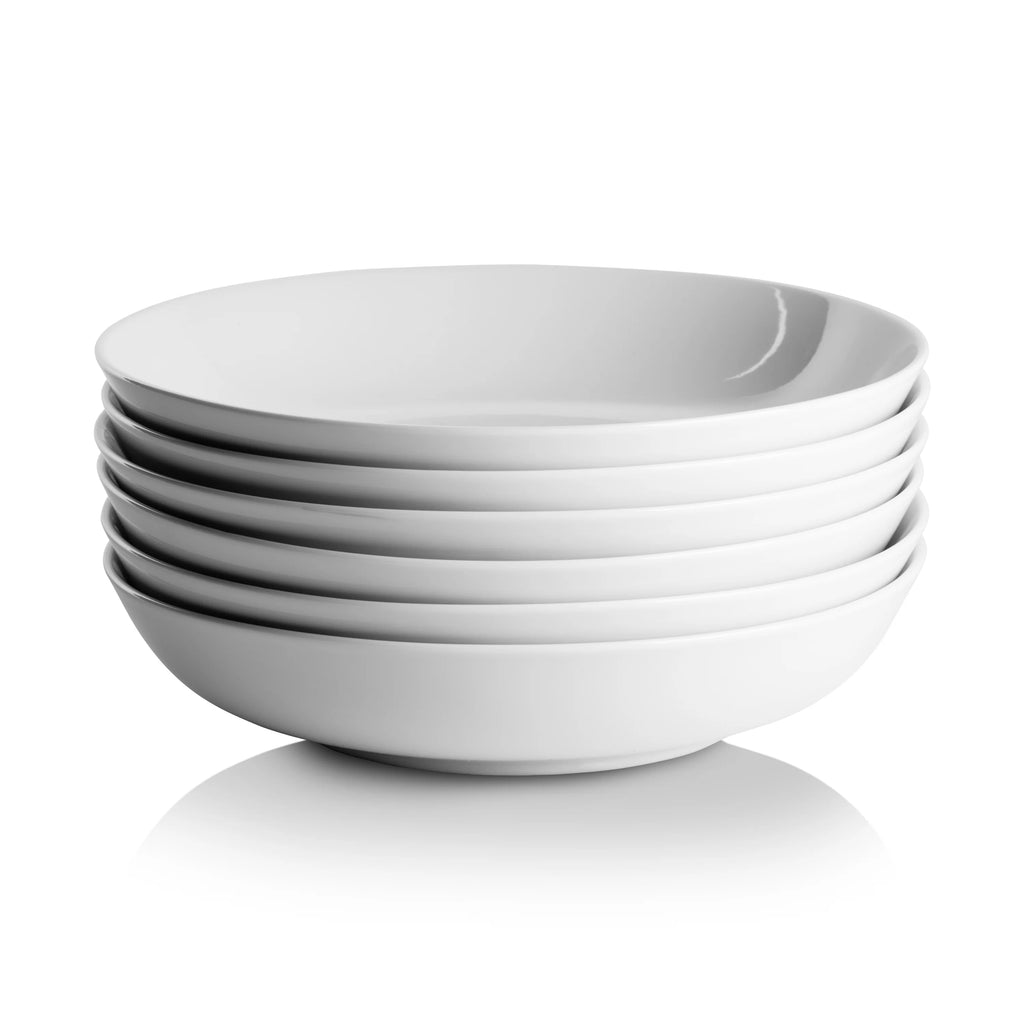 White 36 Oz Pasta Dinner Bowl Set of 6 R83567