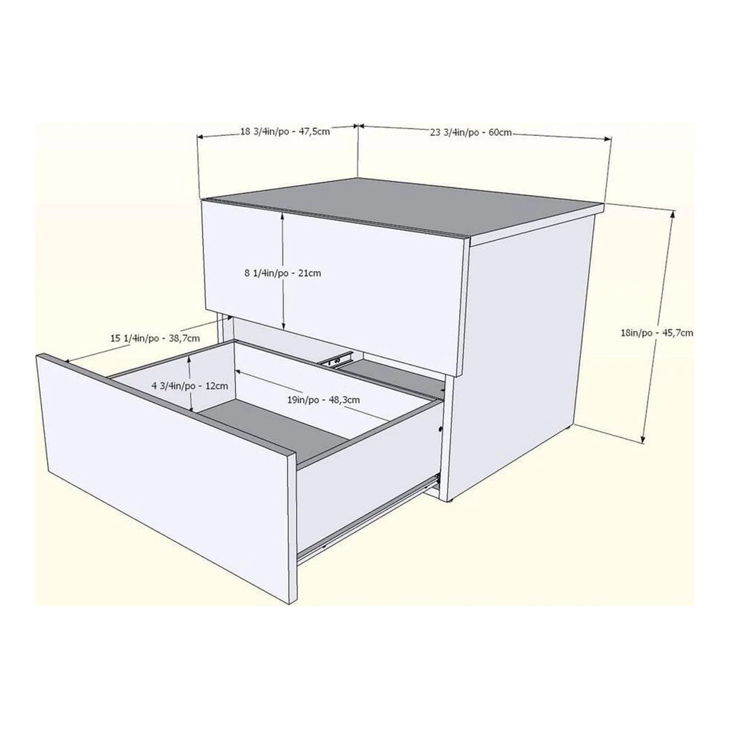 Queen Size Bedroom Set Natural Maple and White U1892