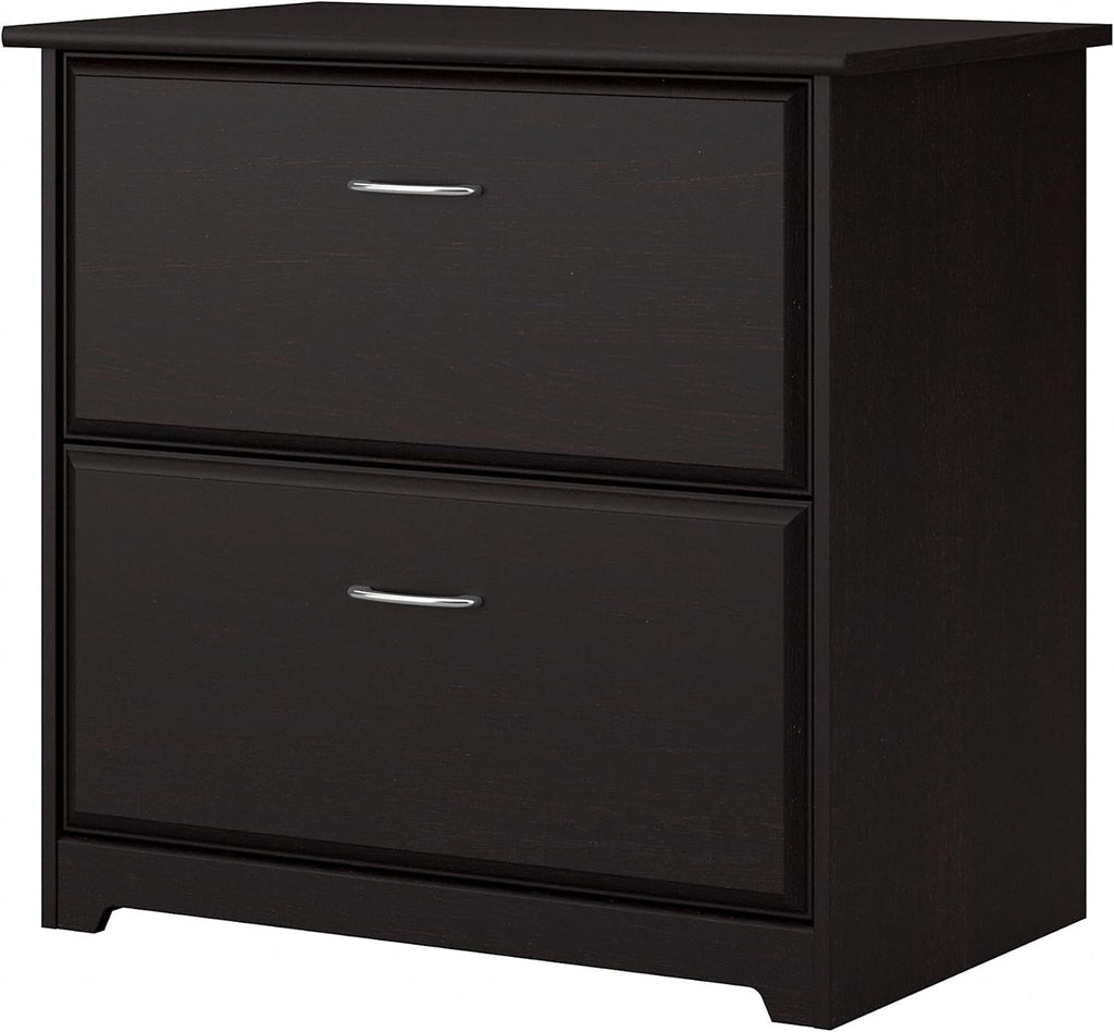 Espresso Oak 2 Drawer Lateral File Cabinet J56479
