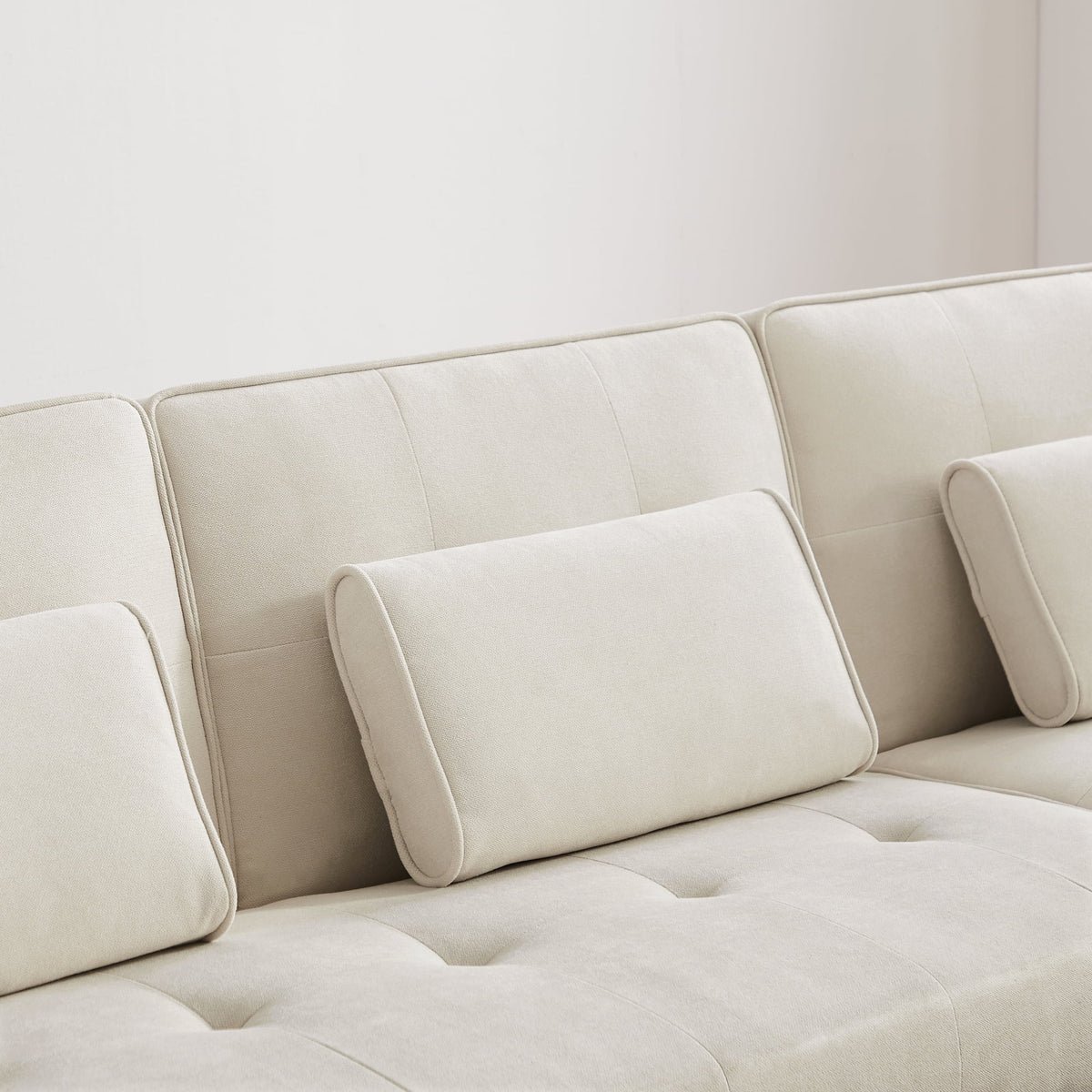 Left Facing L-shaped Convertible Sectional Sofa N603