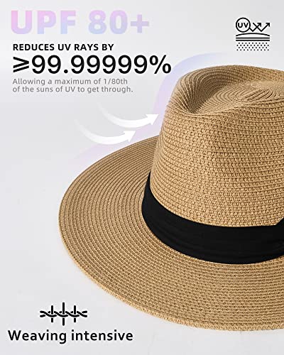 Wide Brim Straw Panama Hat O48120