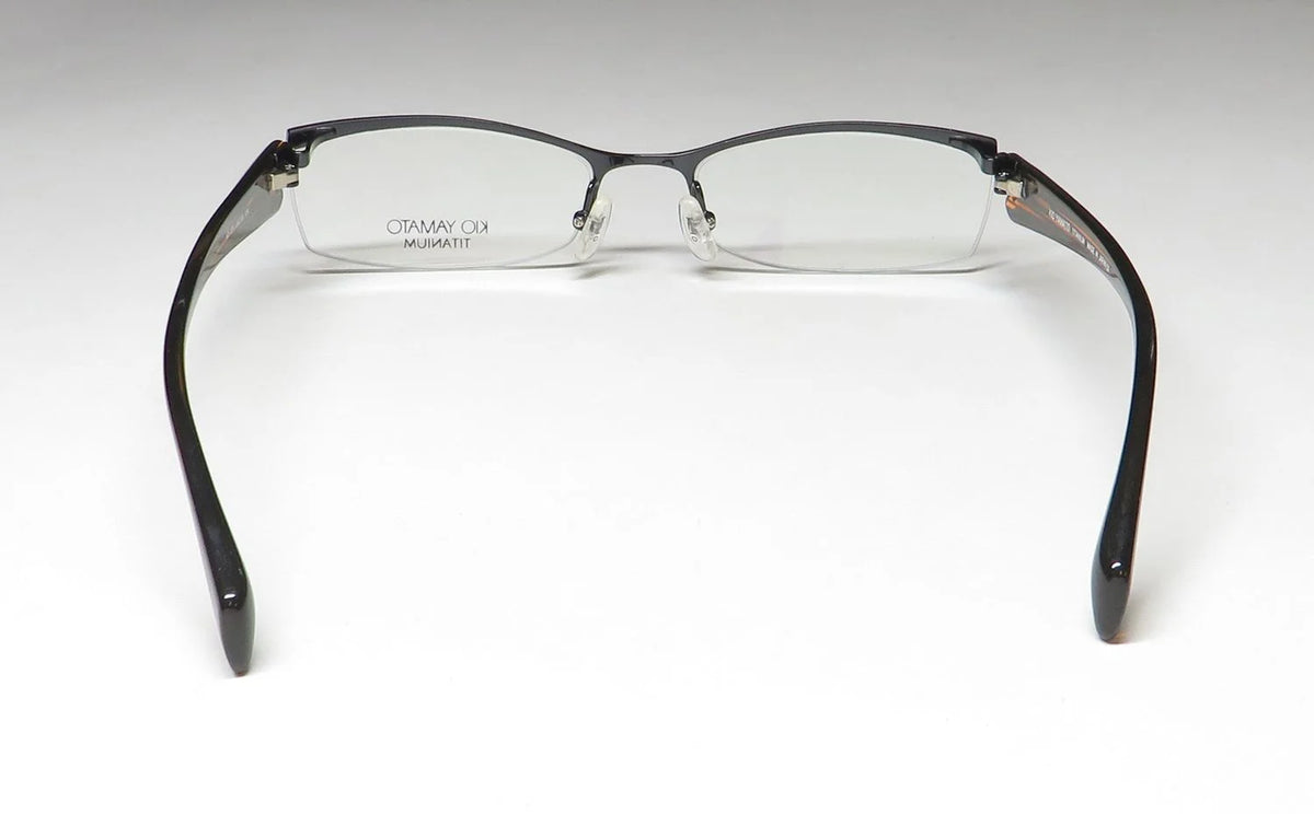Titanium Half-Rimless Acetate Eyeglass Frame O260602