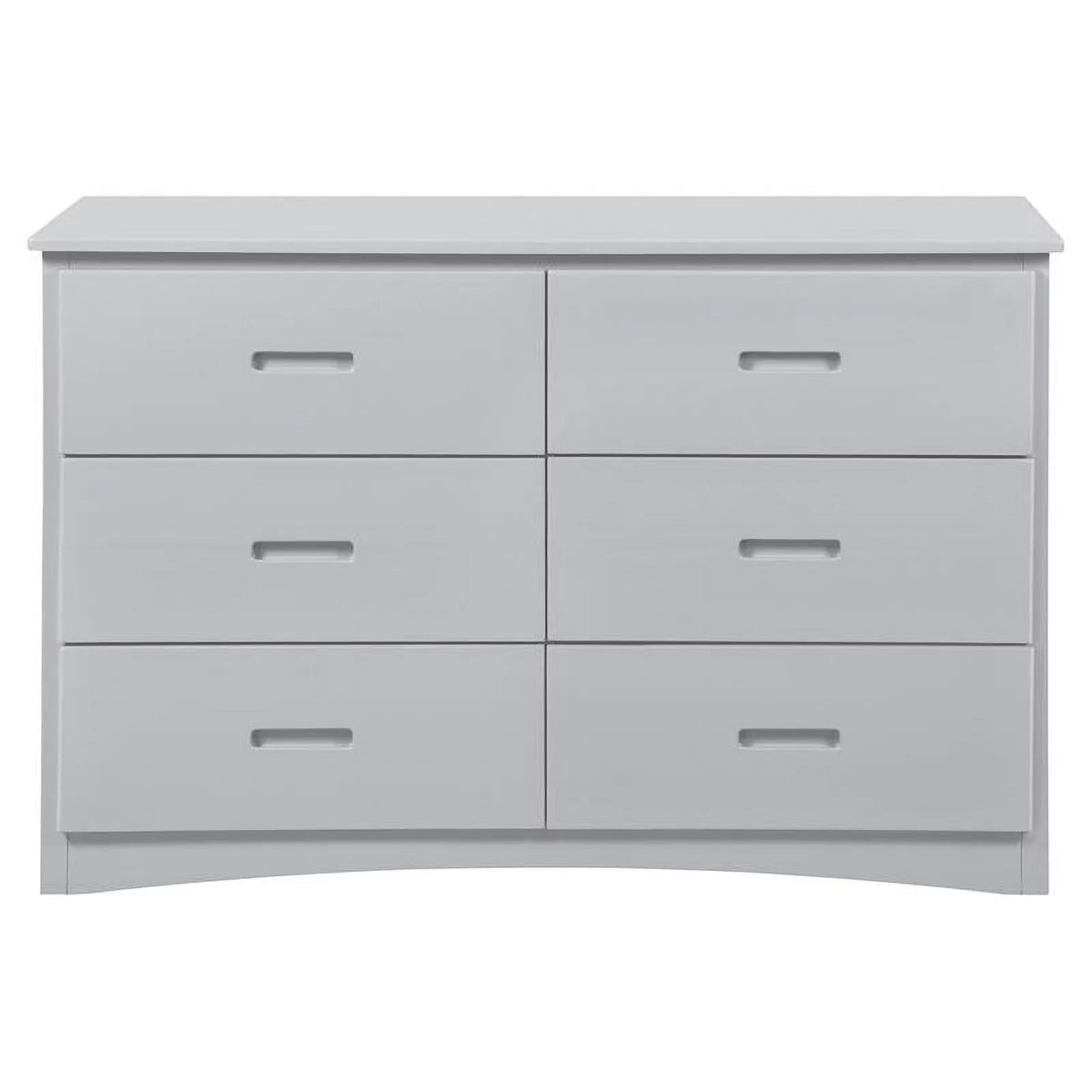 Gray 6 Drawer Wood Dresser H8108