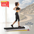 Black Portable Under Desk Treadmill B811422
