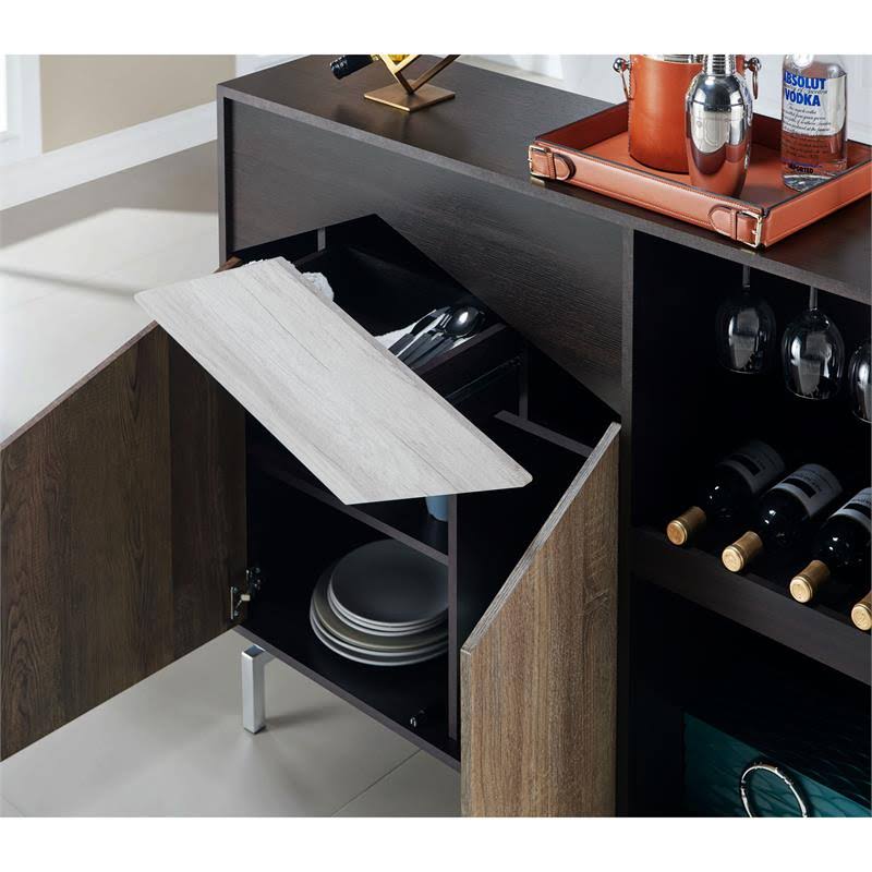 Espresso Wood Buffet N96325