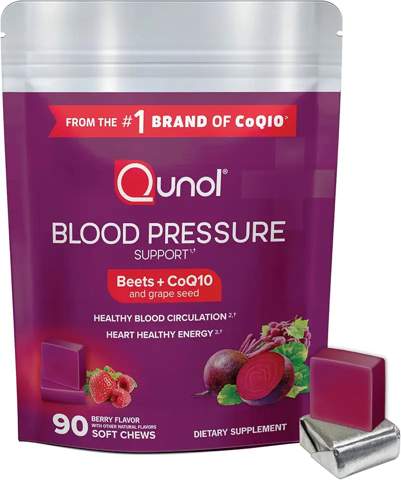 Beets Chews 3 in 1 CoQ10 Grape Seed Extract 90 Chews F6579
