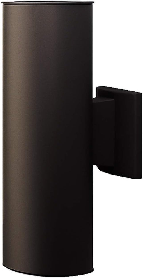12 inch Bronze Up and Down Cylindrical Bullet Light L1549