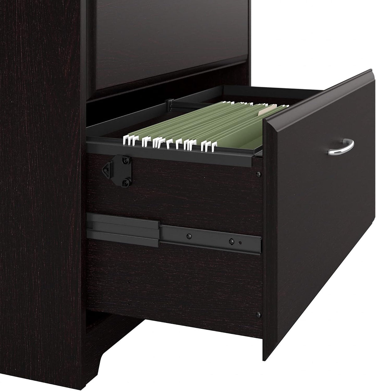 Espresso Oak 2 Drawer Lateral File Cabinet J56479