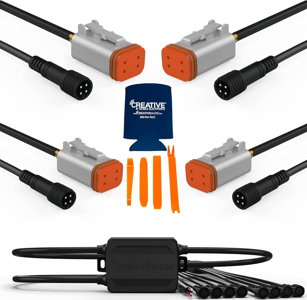 RGB Controller and 4 Extension Cables J85497